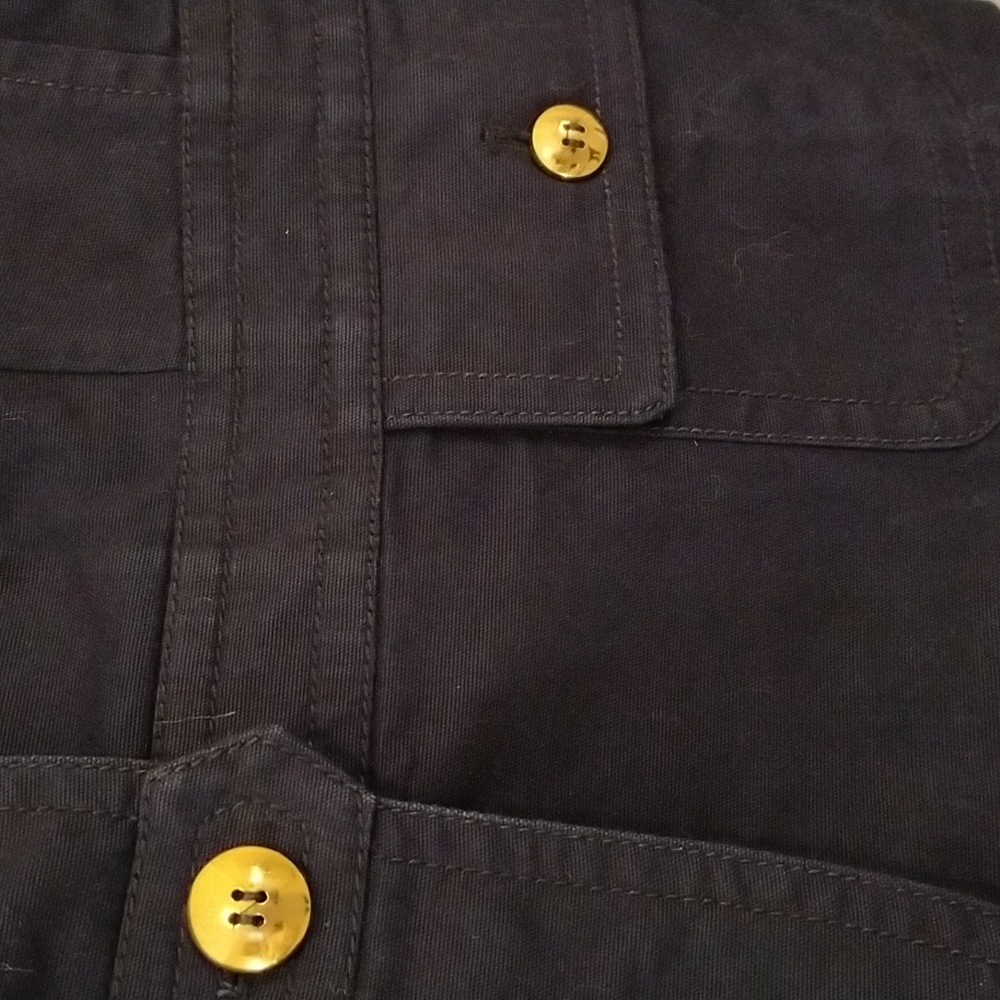 Talbots women's navy blazer jacket 14 - Picture 3 of 7